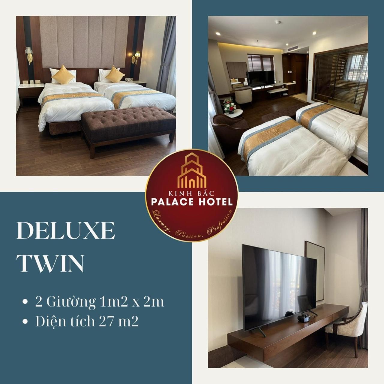 Kinh Bac Palace Hotel Bắc Ninh Екстериор снимка